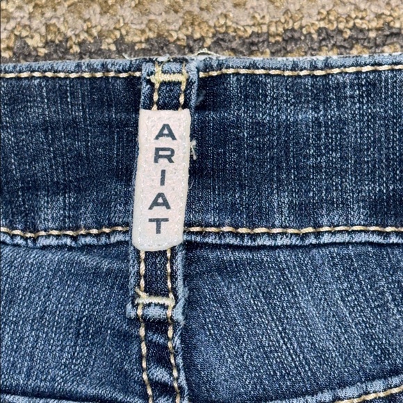 Ariat Women’s Size 30S REAL Denim Cotton Blend Stretch Bootcut Blue Jeans - Picture 8 of 12